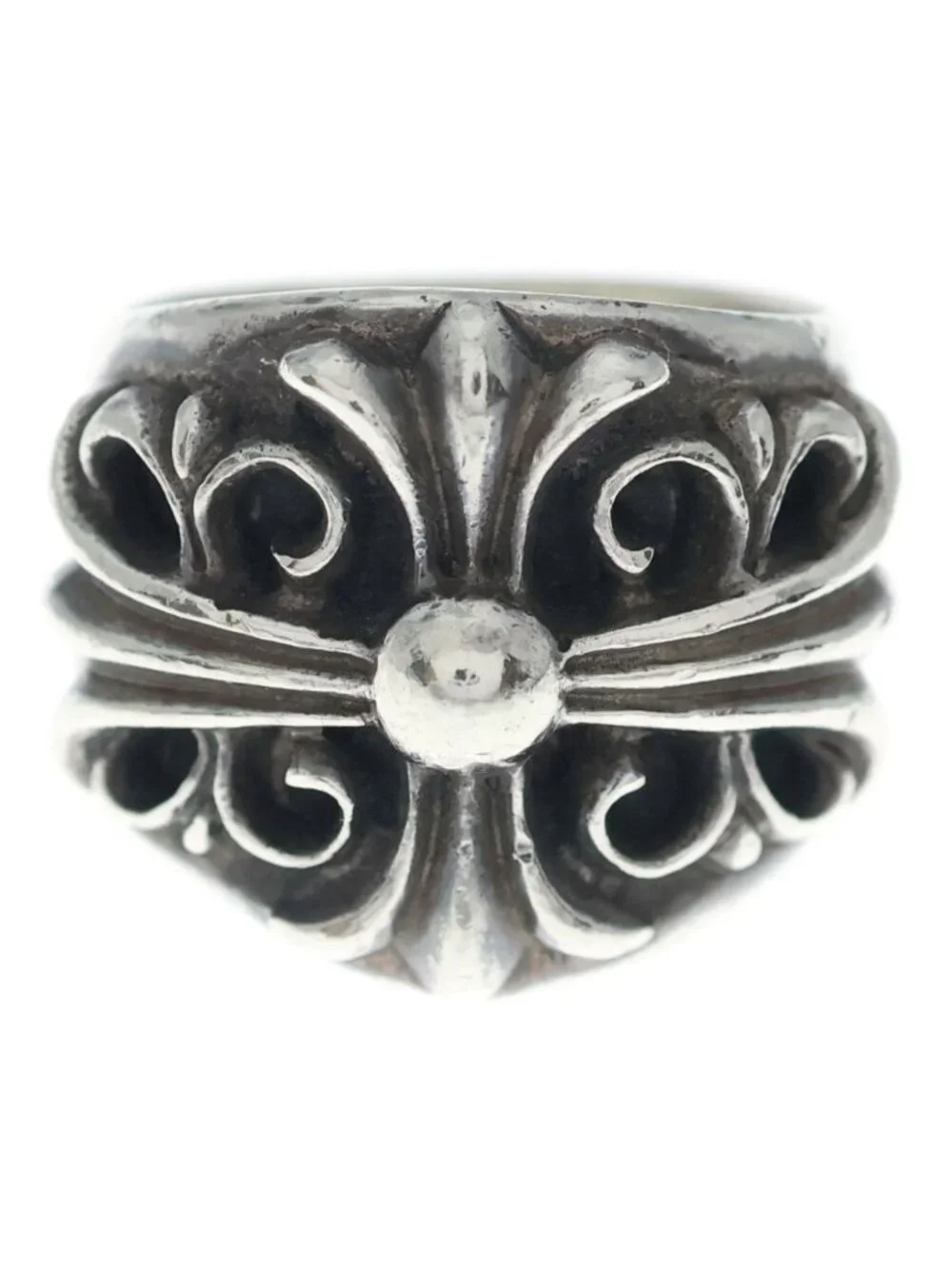 Chrome Hearts Keeper Ring Silver